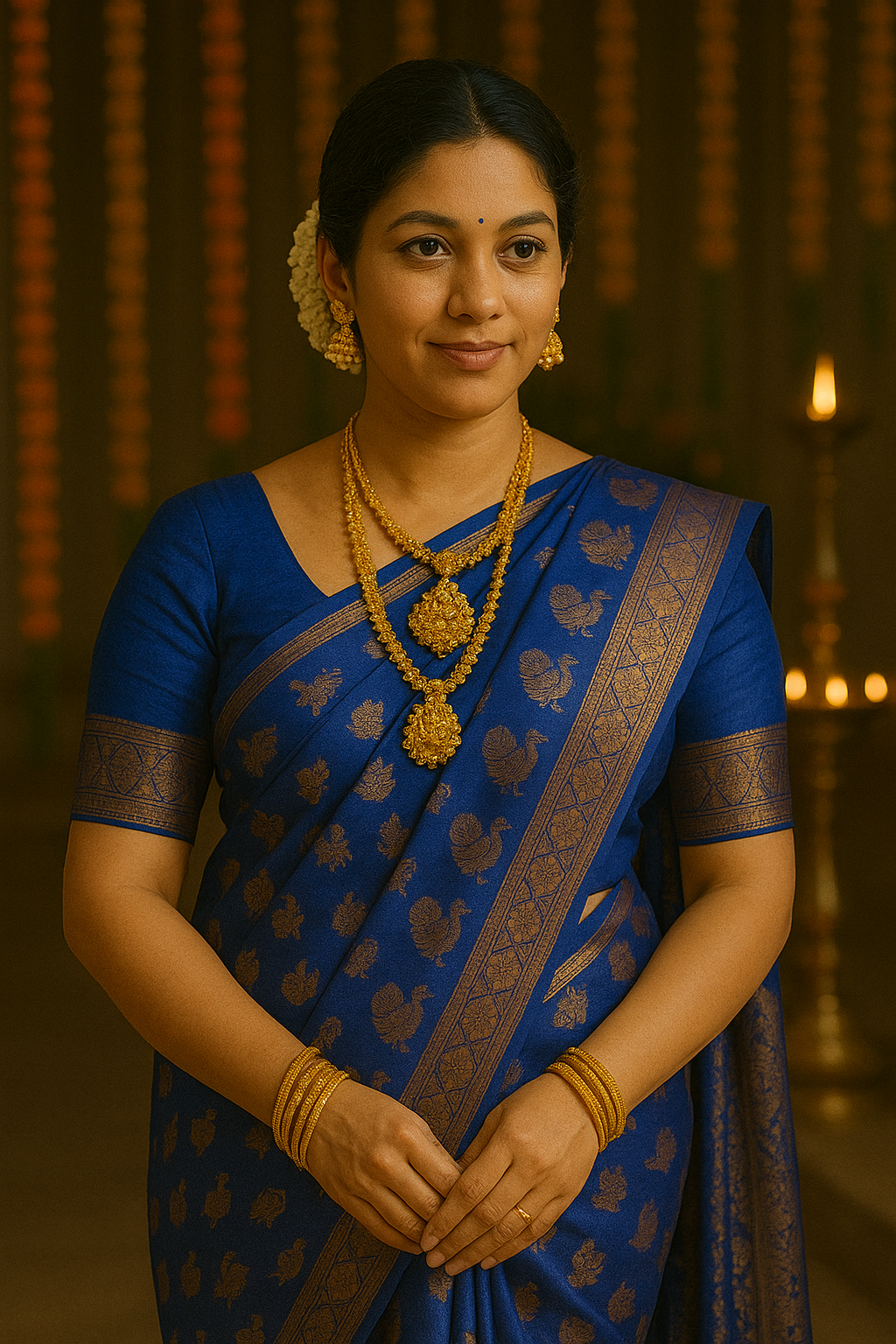 Chanderi Organza Sarees